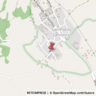 Mappa Via Sala, 21, 81016 San Potito Sannitico, Caserta (Campania)
