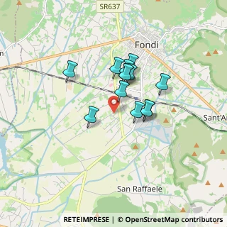 Mappa Via Capocroce, 04022 Fondi LT, Italia (1.32)