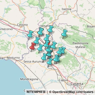 Mappa Via Boiani, 81035 Marzano Appio CE, Italia (10.183)