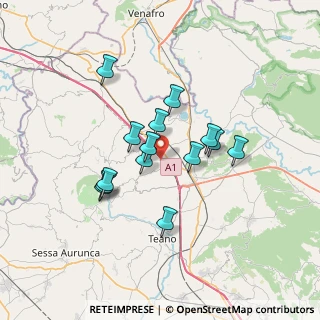 Mappa Via Boiani, 81035 Marzano Appio CE, Italia (5.93571)