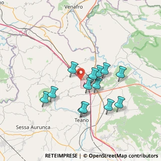 Mappa Via Boiani, 81035 Marzano Appio CE, Italia (6.65846)