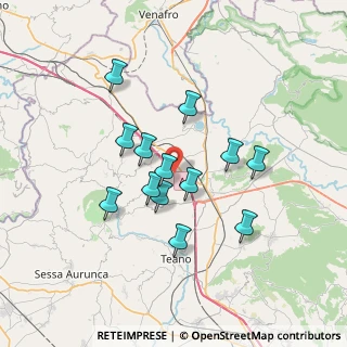 Mappa Via Boiani, 81035 Marzano Appio CE, Italia (6.32308)