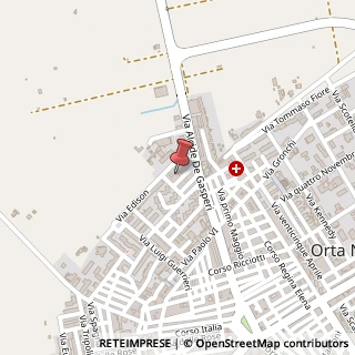 Mappa Via Enrico Fermi, 6/8, 71045 Orta Nova, Foggia (Puglia)