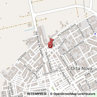 Mappa Via del Popolo, 7, 71045 Orta Nova, Foggia (Puglia)