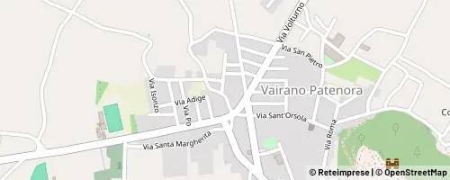 Mappa Vairano Patenora