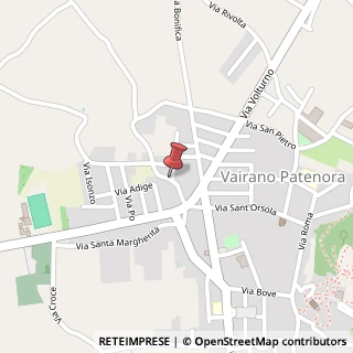 Mappa Via Tavolara, , 81058 Vairano Patenora, Caserta (Campania)