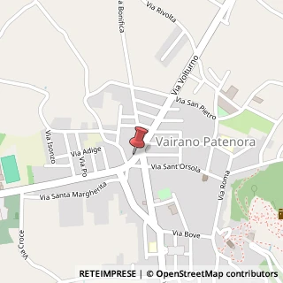 Mappa Via Volturno, 69, 81058 Vairano Patenora, Caserta (Campania)