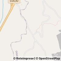 Map Coreno Ausonio