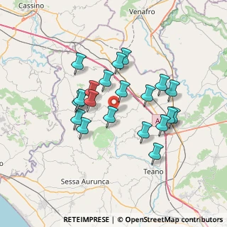 Mappa Via Roma, 81044 Conca della Campania CE, Italia (6.542)