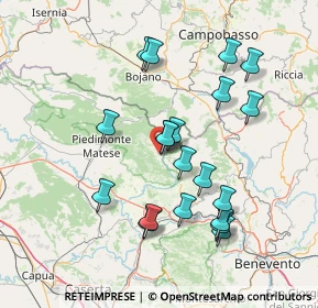 Mappa Via Orticelli, 82033 Cusano Mutri BN, Italia (15.164)