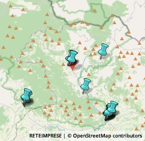 Mappa Via Orticelli, 82033 Cusano Mutri BN, Italia (5.252)