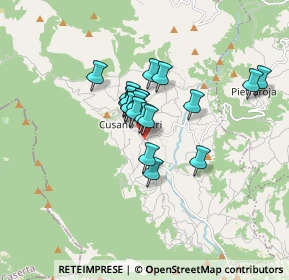 Mappa Via Orticelli, 82033 Cusano Mutri BN, Italia (1.19)