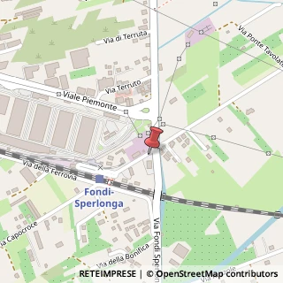Mappa Via della Stazione, 71a, 04022 Fondi, Latina (Lazio)