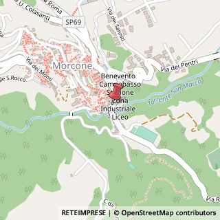 Mappa Via Roma, 21, 82026 Morcone, Benevento (Campania)