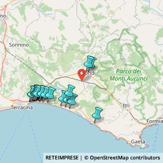 Mappa Via Angelone, 04022 Fondi LT, Italia (9.367)