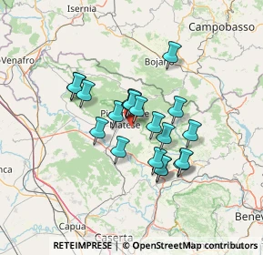 Mappa Via Salette, 81016 San Potito Sannitico CE, Italia (10.863)