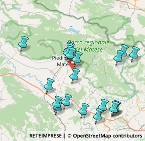 Mappa Via Salette, 81016 San Potito Sannitico CE, Italia (8.968)