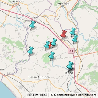 Mappa Via Vezzara, 81044 Conca della Campania CE, Italia (7.59727)