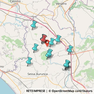 Mappa Via Vezzara, 81044 Conca della Campania CE, Italia (6.41429)