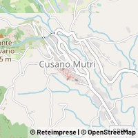 Peta Cusano Mutri