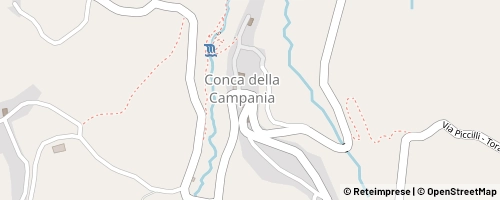 Mappa Conca della Campania