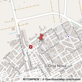 Mappa Via Kennedy, 10, 71045 Orta Nova, Foggia (Puglia)