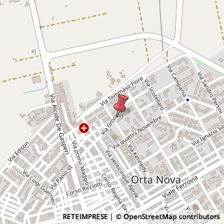 Mappa Via Gronchi, 1, 71045 Orta Nova, Foggia (Puglia)