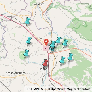 Mappa Via Casilina, 81035 Marzano Appio CE, Italia (7.30083)