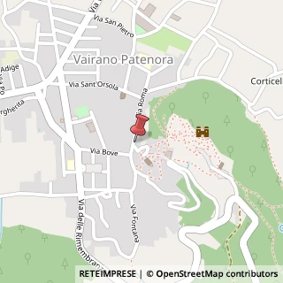 Mappa Via Roma, 1, 81058 Vairano Patenora, Caserta (Campania)
