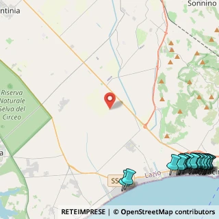 Mappa Strada del Tavolato, 04019 Terracina LT (8.593)