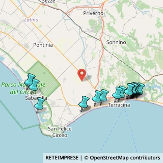 Mappa Strada del Tavolato, 04019 Terracina LT (10.562)