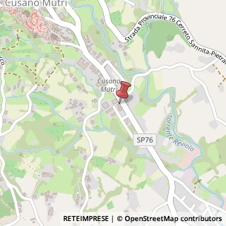 Mappa Strada Provinciale, 12, 82033 Cusano Mutri, Benevento (Campania)