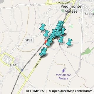 Mappa Strada Statale 158 Dir, 81011 Piedimonte Matese CE, Italia (0.61481)