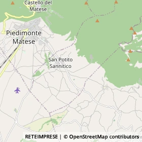 Mappa San Potito Sannitico
