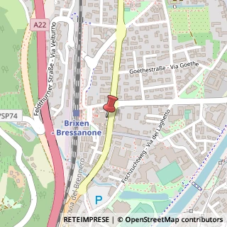 Mappa Via Vittorio Veneto, 26, 39042 Bressanone, Bolzano (Trentino-Alto Adige)