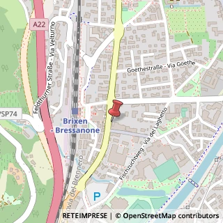 Mappa Via Vittorio Veneto, 31, 39042 Bressanone, Bolzano (Trentino-Alto Adige)