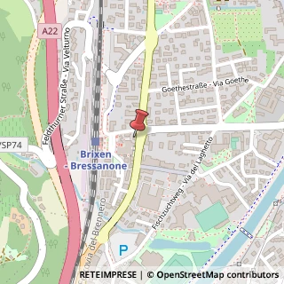 Mappa Via Vittorio Veneto, 24, 39042 Bressanone, Bolzano (Trentino-Alto Adige)