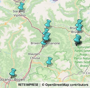 Mappa 39042 Bressanone BZ, Italia (16.73667)