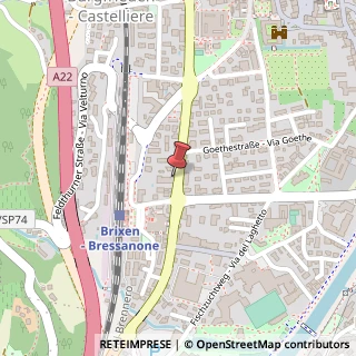 Mappa Via Vittorio Veneto, 14, 39042 Bressanone, Bolzano (Trentino-Alto Adige)