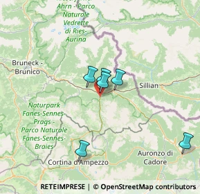 Mappa Lunga Via delle Dolomiti, 39034 Dobbiaco BZ, Italia (65.48579)