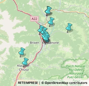 Mappa Via Hartwig, 39042 Bressanone BZ, Italia (4.82385)