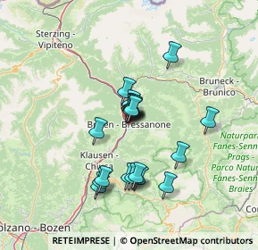 Mappa Via Hartwig, 39042 Bressanone BZ, Italia (10.3285)