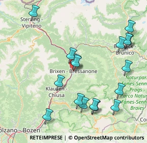 Mappa Via Hartwig, 39042 Bressanone BZ, Italia (17.5)