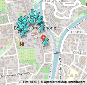 Mappa Via Hartwig, 39042 Bressanone BZ, Italia (0.2395)