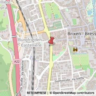 Mappa Via Dante, 10, 39042 Bressanone, Bolzano (Trentino-Alto Adige)