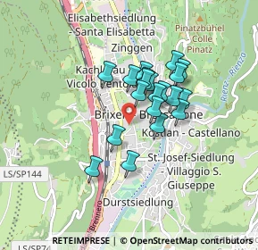 Mappa Viale Ratisbona, 39042 Bressanone BZ, Italia (0.5935)