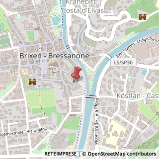Mappa Via del Seminario, 2, 39042 Bressanone, Bolzano (Trentino-Alto Adige)