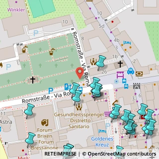 Mappa Via Roma, 39042 Bressanone BZ, Italia (0.07143)