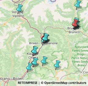 Mappa Via Terzo di Sotto, 39042 Bressanone BZ, Italia (15.894)