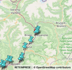 Mappa Via Bastioni Maggiori, 39042 Bressanone BZ, Italia (24.65267)